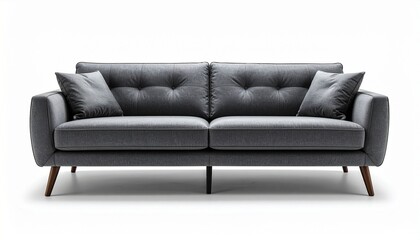 sofa on the white 