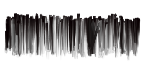 Black Ink Brush Strokes – Minimal Grunge Texture