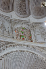 Detail from interior of Mosque of the Barber, Zawiya of Sidi Sahib