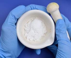 Ammonium thiocyanate. It is an ammonium salt of thiocyanic acid