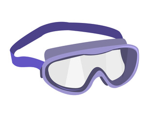 Swimming goggles icon for Protective  underwater illustration vector design