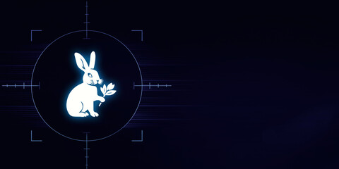  Illuminate Your Room with the Cute and Playful Glow of a Bunny Neon Light