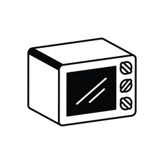 Oven icon clean and modern vector illustration