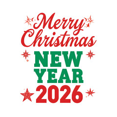 Christmas Hat and Greeting Illustration