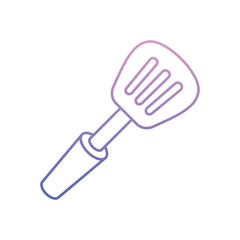 Spatula icon clean and modern vector illustration