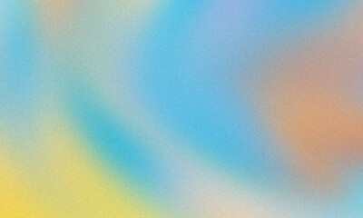 Vibrant and dynamic gradient background with a textured surface, blending shades of blue, yellow, and orange for a modern and eyecatching design element
