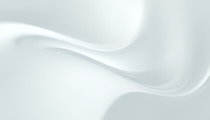 Fototapeta na wymiar Soft Curves and Smooth Lines on an Abstract White Background