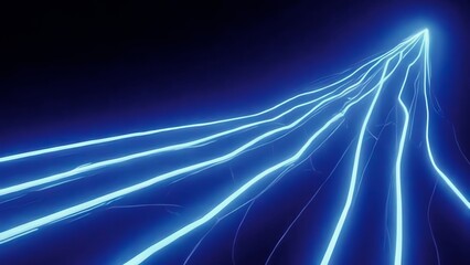 Abstract blue background with lines