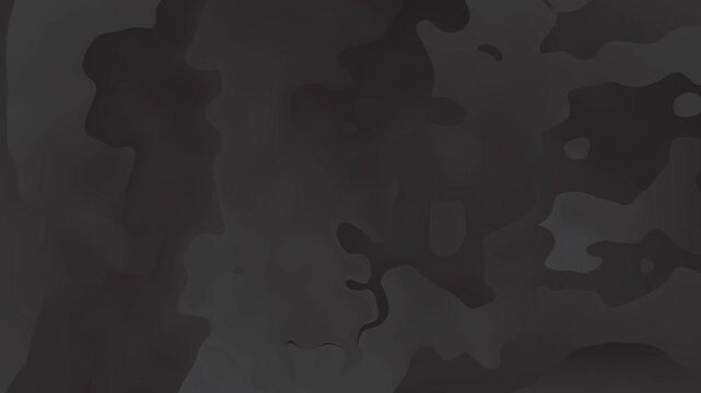 Abstract liquid wave pattern animation on black background