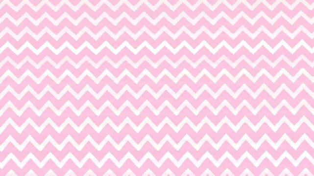 Delicate pink and white chevron pattern