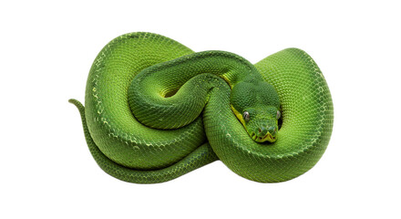 Fototapeta premium Snake with transparent png background