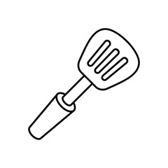 Spatula icon clean and modern vector illustration