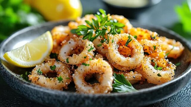 salt and pepper squid queensland australian food video