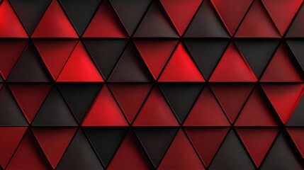 Bold modern background featuring dynamic red and black triangles creating an edgy, textured surface for impactful designs and presentations