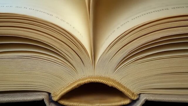 A single open book lying on a dark or black surface, great for themes of learning, reading, and mystery