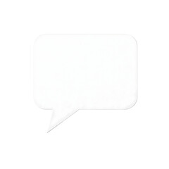 Fototapeta premium Speech bubble icon transparent background