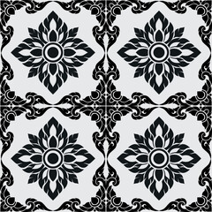 ikat Abstract Ethnic art.Seamless pattern in tribal, folk embroidery, and Mexican style. Aztec geometic  art ornament print. Design for carpet, Vector seamless pattern. Cover,wallpaper, wrapping.