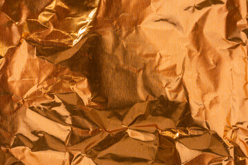 Photo of foil paper background.