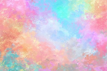 Abstract pastel rainbow gradient background with shiny metallic foil texture and soft lighting, featuring high-resolution details, subtle reflections, smooth color transitions, and elegant professiona
