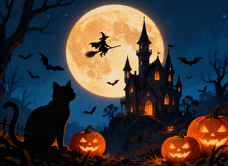 ハロウィンの夜