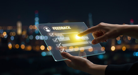Providing Feedback on Futuristic Holographic Interface with Checkboxes