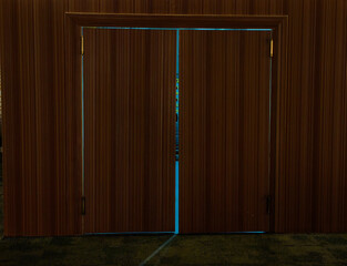 Light Behind the Door — Mystery in the Interior.