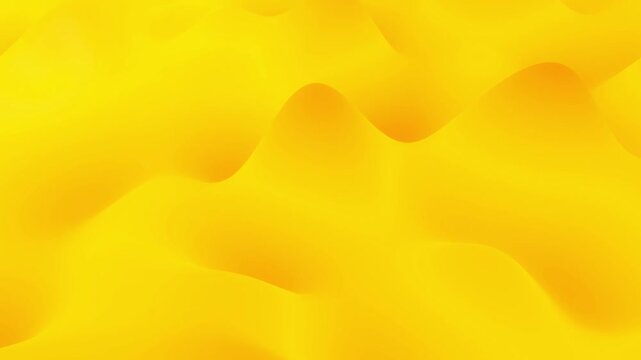 Perfect background for text or presentations. ooped animation red yellow color surface. Abstract background waves move along the matt surface of the liquid. Beautiful background with waves.