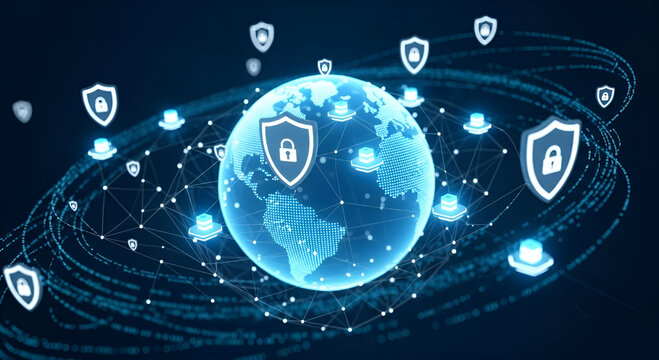 Global digital security and data protection network