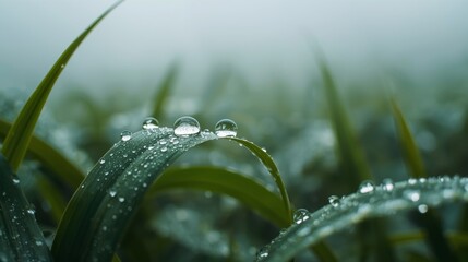 dew on grass