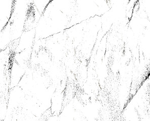 Distressed black texture. Dark grainy texture on white background. Dust overlay textured. Grain noise particles. Rusted white effect. Grunge design elements