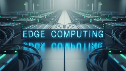 Explore cutting edge technology with modern Edge Computing server room solutions for high speed data management and innovative IT infrastructure design