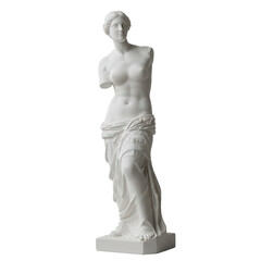 Ancient greek marble sculpture of a female nude