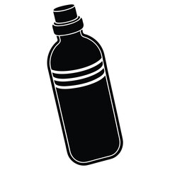 water bottle Silhouette Icon Vector Art