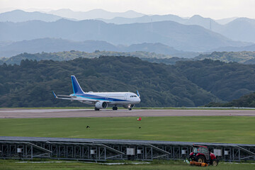 Early hours departure from Iwami Airport