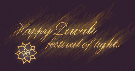  Handwritten Ink Greetings For Diwali, Highlighting The Festival Of Lights