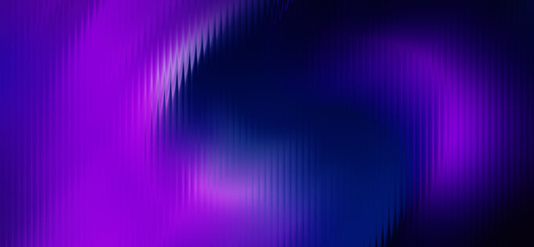 Purple Blue Gradient Flow with Curved Reflections | Best for webpage, header design, gaussian blur, glassy texture background