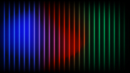 Glass gradient abstract colorful vertical lines background wallpaper design
