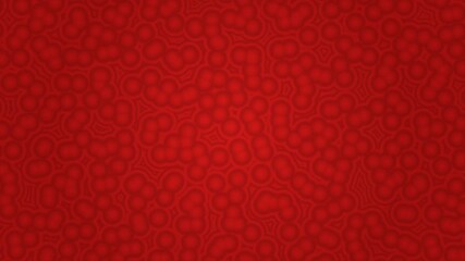 Abstract red pattern resembling cells or circular shapes. Perfect for medical, science, or technology projects needing a dynamic design element. - Powered by Adobe