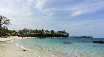 Galeon Beach on Contadora Island in the Pearl Archipelago, Panama