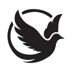 dove of peace vector