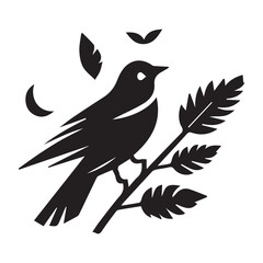 bird silhouette vector