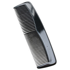 Comb PNG, Realistic Hair Comb Isolated on Transparent Background, Plastic Hairbrush