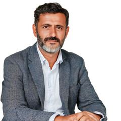 Turkish Middle-Aged Man Professional Portrait