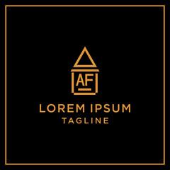 af monogram logo