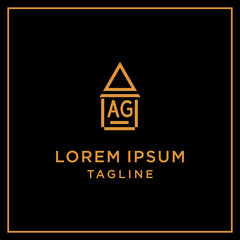 ag monogram logo