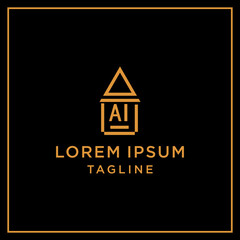 ai monogram logo