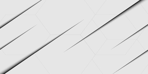Abstract white and grey on light silver background modern design. Vector illustration EPS 10.