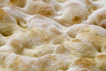 Plain rough wheat flatbread