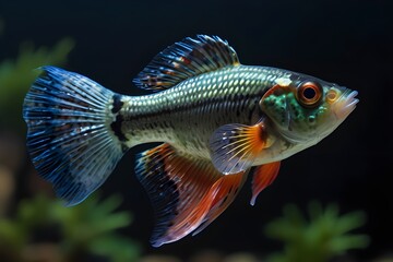 tropical fish on a coral