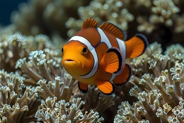 tropical fish in aquarium